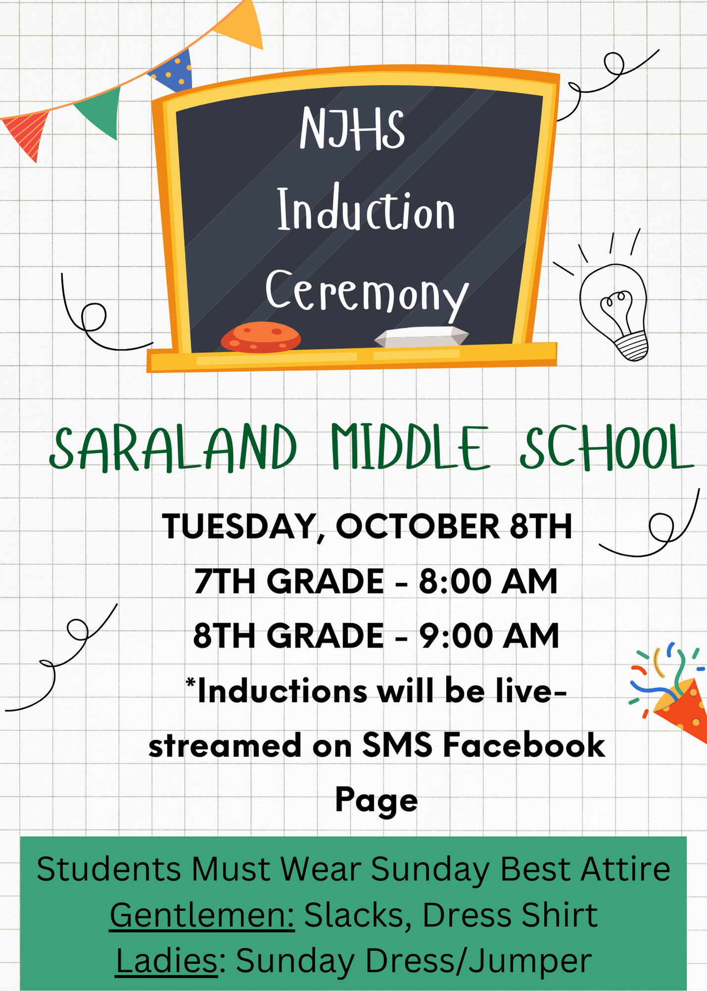 NJHS Induction Ceremony