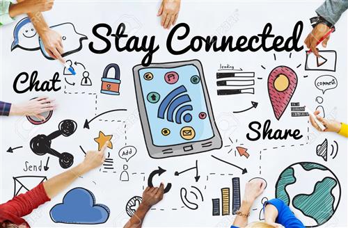 stay connected 